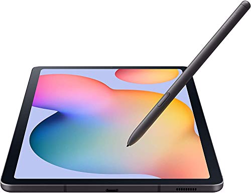 Samsung Galaxy Tab S6 Lite 10.4’’ (2000×1200) WiFi Tablet Bundle, Exynos 9610 Processor, 4GB RAM, 64GB Storage, Bluetooth, Front & Rear Camera, Android 10, S Pen, Tablet Cover & Accessories