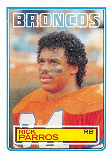 1983 Topps #266 Rick Parros DP EX/NM Denver Broncos Football J2M
