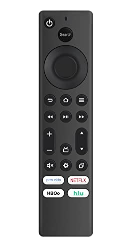 NS-RCFNA-21 CT-RC1US-21 Replaced IR Remote Control Compatible with Toshiba & Insignia Fire TV