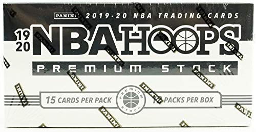 2019-20 Panini NBA Hoops PREMIUM Stock FACTORY Sealed Basketball Card Multi Pack Box – 15 Factory Sealed Multi Packs – Find ZION WILLIAMSON, JA MORANT Silver Prizm Rookie Cards