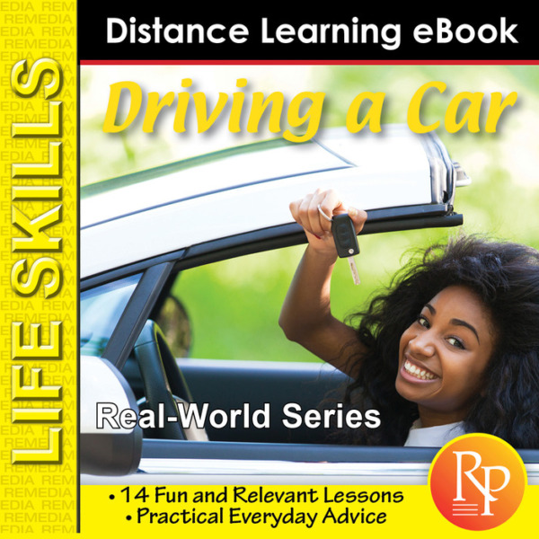 Real-World Skills Series: Driving A Car! (Editable Ebook)