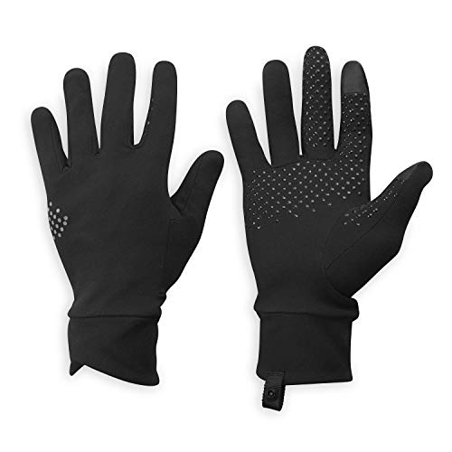 Gaiam Running Gloves Womens Sports Touchscreen Compatible – Warm Winter Running Gear for Women – Walking, Running, Hiking, Biking/Cycling, Workout, Exercise/Fitness (L/XL)