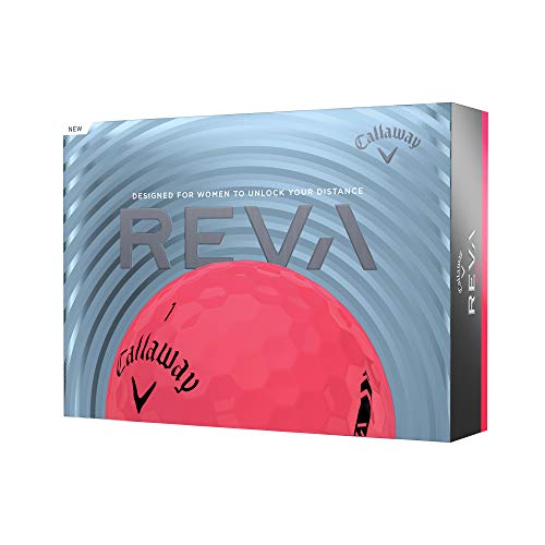 Callaway 2021 REVA Golf Balls (One Dozen) Pink