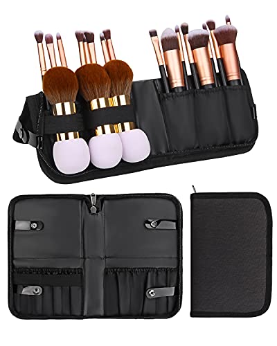 Ethereal Makeup Brush Holder Travel Makeup Brush Case Stand-up Makeup Artist Cosmetic Case Professional Pencil Case