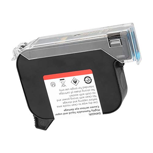 TIKTONER Original Ink Cartridge for 1580p1 Handheld Inkjet Printer Durable Quick Dry Replacement 42ml Ink Cartridge (Black)