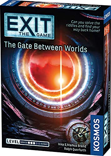 Exit: The Gate Between Worlds | Exit: The Game – A Kosmos Game | Family-Friendly, Card-Based at-Home Escape Room Experience for 1 to 4 Players, Ages 12+