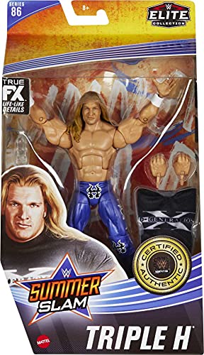 WWE Triple H Elite Collection Series 86 Action Figure 6 in Posable Collectible Gift Fans Ages 8 Years Old and Up​ | The Storepaperoomates Retail Market - Fast Affordable Shopping