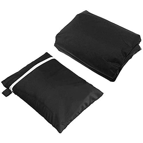 Bavnnro Table Tennis Cover,Outdoor Folding Table Tennis Cover Table Waterproof and Dust Cover,Ping Pong Table Cover,72.8 x 65 x 27.5 Inches Black | The Storepaperoomates Retail Market - Fast Affordable Shopping