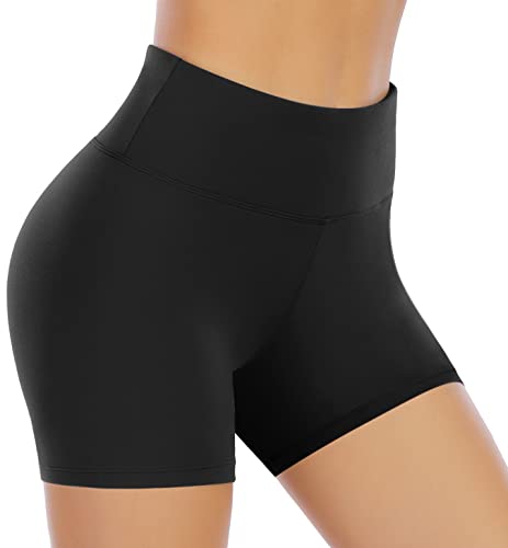 IUGA Workout Shorts for Women Bike Shorts High Waisted Yoga Shorts with Inner Pocket Running Shorts