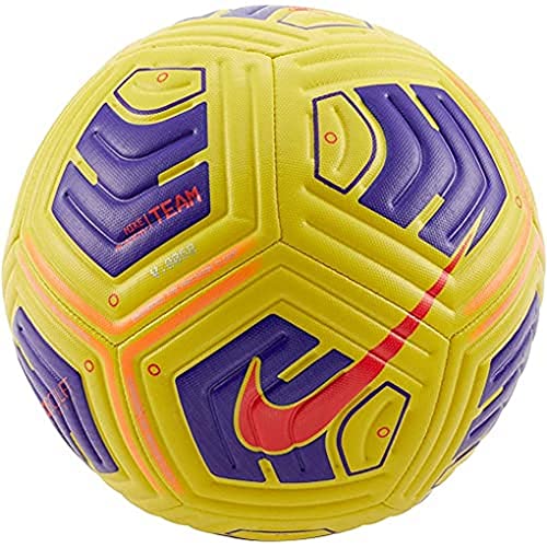 Nike CU8047-720 Academy Recreational Soccer Ball Unisex Yellow/Violet 5