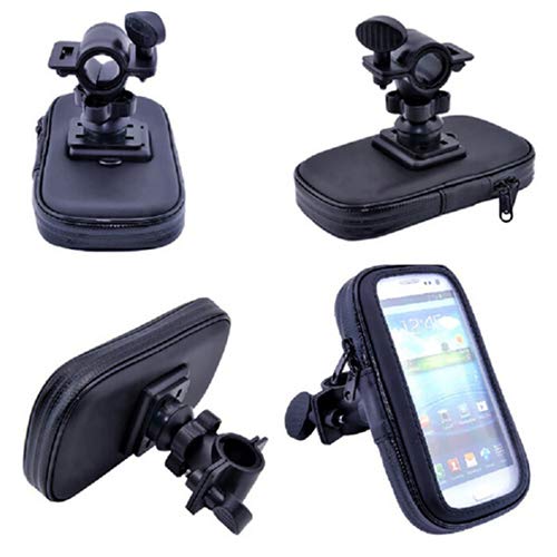 Waterproof Bike Frame Phone Holder Bag Case with Handlebar for iPhone Samsung,Perfect Bike Accessories Black | The Storepaperoomates Retail Market - Fast Affordable Shopping