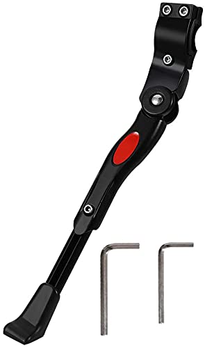 ShareTime Adjustable Bicycle Kickstand with Concealed Spring-Loaded Latch, for 24-29 Inch Bike Kickstand