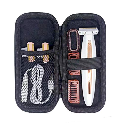 Hard Shaver Case for Finishing Touch Flawless Body Rechargeable Ladies Shaver and Trimmer Travel Case Portable Protective Bag
