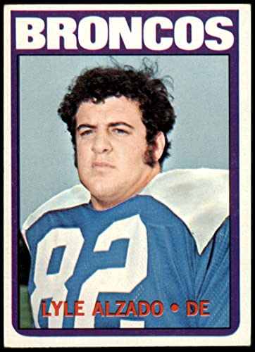 1972 Topps # 106 Lyle Alzado Denver Broncos (Football Card) EX Broncos Yankton
