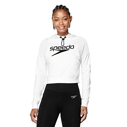 Speedo Women’s Sweatshirt Vintage Cropped Hoodie