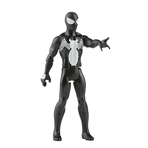 Marvel Hasbro Legends Series 3.75-inch Retro 375 Collection Symbiote Spider-Man Action Figure Toy