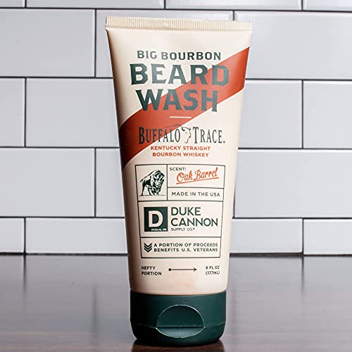 Duke Cannon Supply Co. Big Bourbon Beard Wash, 6 Fl Oz, Oak Barrel Scent – Made with Plant-based Ingredients to Strengthen, Rejuvenate, Soften and Condition | The Storepaperoomates Retail Market - Fast Affordable Shopping