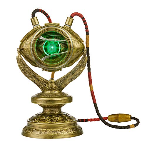 Marvel Legends Series Doctor Strange Premium Role Play Eye of Agamotto Electronic Talisman Adult Fan –Costume and Collectible, Ages 14 and Up