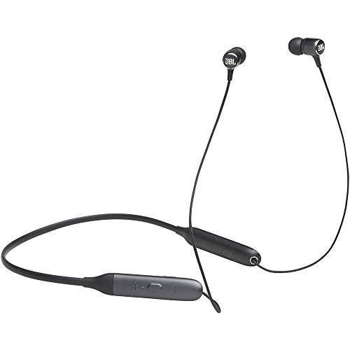 JBL Live 220BT Wireless Neckband in-Ear Headphones, Black (Renewed)