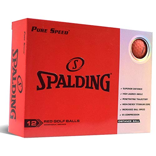 Spalding Pure Speed 12 Ball Pack – Red