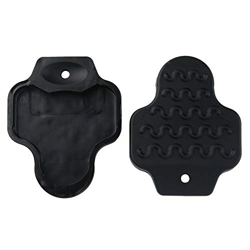 2Pcs/Set Durable Bike Bicycle Pedal Cleats Protective Cover Case for Look Keo,Perfect Bike Accessories Black