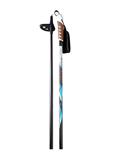 Whitewoods Unisex Adult Cross Trail-Glass/Touring Cross Country Nordic Ski Poles, 160