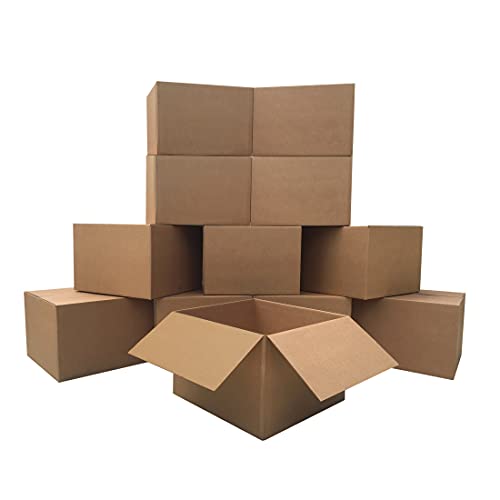 uBoxes Large Moving Boxes 20″ x 20″ x 15″ (Pack of 12)