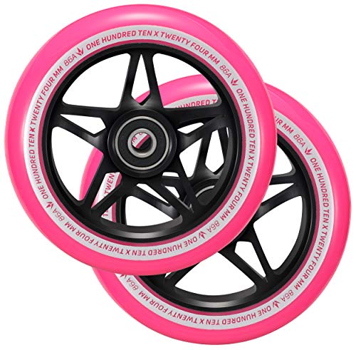 Envy Scooters 110mm S3 Series Wheels (Pair) – Pink