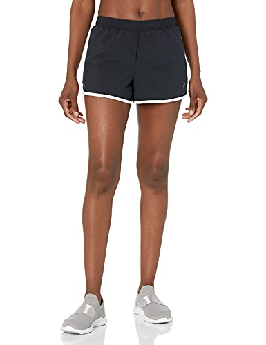 Spalding Women’s Active Momentum Running Shorts, Black, XL
