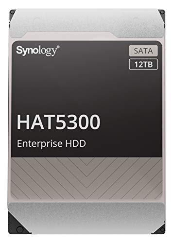 Synology HAT5300-12T 12 TB Hard Drive – 3.5″ Internal – SATA (SATA/600)
