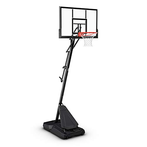 Spalding 50″ Performance Acrylic Exactaheight™ Portable Basketball Hoop