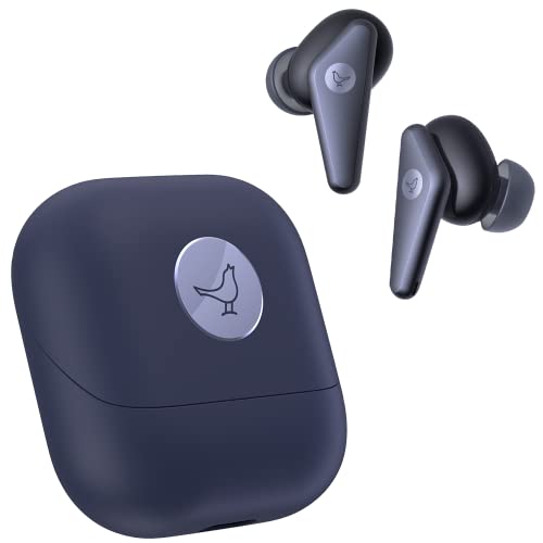 Libratone AIR+ 2 (2nd Gen) True Wireless Earbuds – Active Noise Cancelling, Bluetooth 5.2, in-Ear Headphones with Wireless Charging Case, IP54 Dust and Water Resistant, 24-Hour Playtime, Black