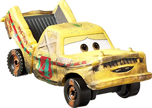Disney Cars Toys Die-Cast Singles Taco, 1:55 Scale Fan Favorite Character Vehicles for Racing and Storytelling Fun, Gift for Kids Ages 3 Years and Older, Multicolor, (GXG48)