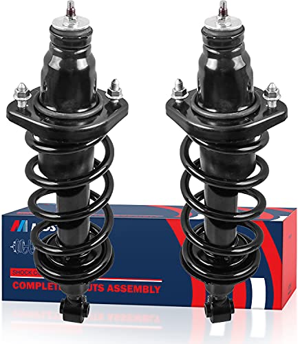 MOSTPLUS Rear Pair Complete Strut Assembly Compatible for 2001-2005 Honda Civic Replace 15381 15382 171340L 171340R