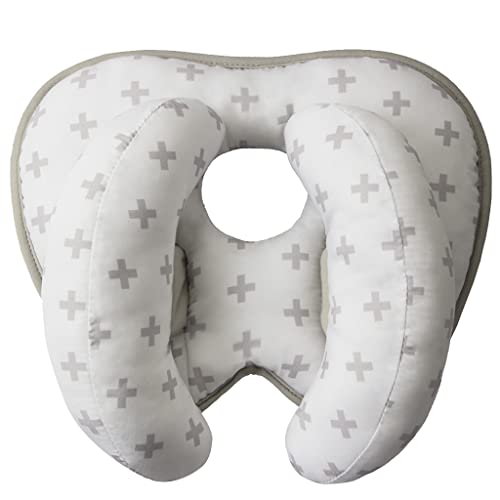 AIPINQI Head Neck Support Pillow, Baby Travel Pillow,Organic Fabric Baby Neck Pillow for Pushchair Stroller Car Seat Soft Travel Pillow for Toddler Adjustable Head Pillow for for Kids Toddler