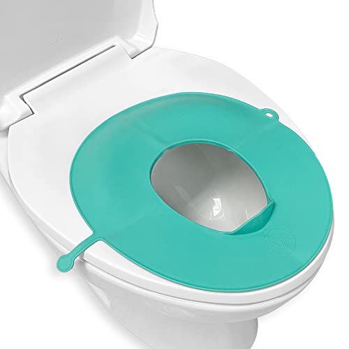 Prince Lionheart Tinkle to Go-Reusable Portable Potty Seat- Perfect for Travel- Foldable-Built-in Splash Guard