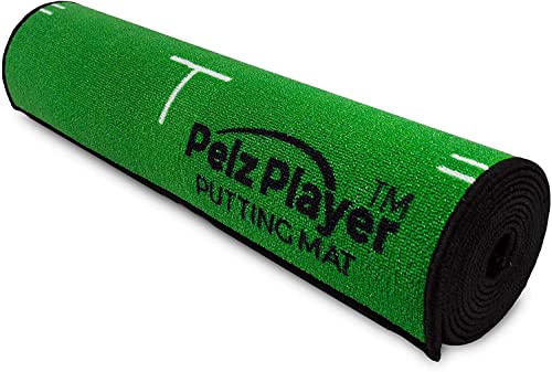 Pelz Player Golf Putting Mat | Includes Tour Proven Training Drills & Tips | Realistic Putting Surface by Dave Pelz Improves Your Putting Game | Measures 26″ x 126″ | The Storepaperoomates Retail Market - Fast Affordable Shopping