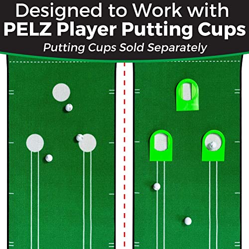 Pelz Player Golf Putting Mat | Includes Tour Proven Training Drills & Tips | Realistic Putting Surface by Dave Pelz Improves Your Putting Game | Measures 26″ x 126″ | The Storepaperoomates Retail Market - Fast Affordable Shopping
