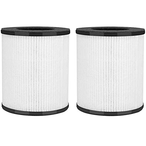 Fette Filter – VK-6067B H13 True HEPA Filters Compatible with HOKEKI VK-6067B & Vremi True Hepa Air Purifiers H13 with Activated Carbon- Pack of 2