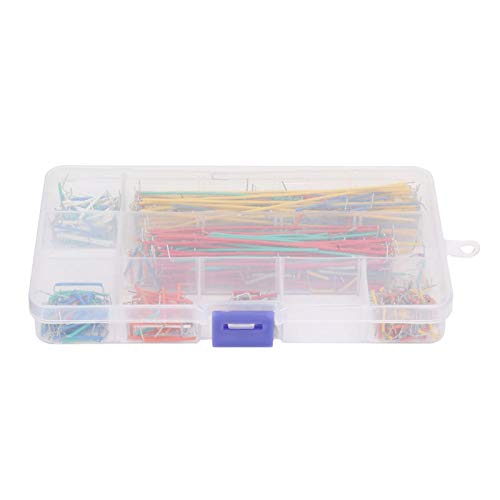 Yosoo Health Gear Jumper Wire Kit, 560pcs/set Solderless Breadboard Multicolored Jumper Cable Wire Assorted Lengths Wires for Breadboard Projects