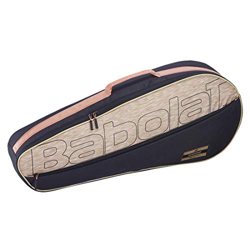 Babolat Club Essential 3 Racquet Tennis Bag, Black/Beige