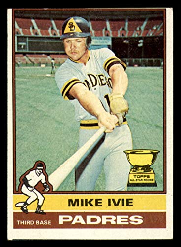 Baseball MLB 1976 Topps #134 Mike Ivie EX Excellent Padres