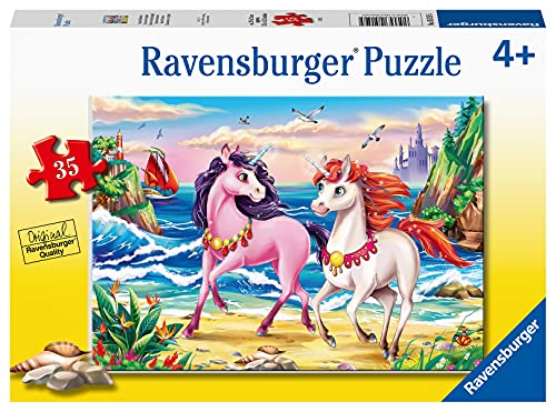 Ravensburger Beach Unicorns 35 Piece Jigsaw Puzzle for Kids – 05159 – Every Piece is Unique, Pieces Fit Together Perfectly | The Storepaperoomates Retail Market - Fast Affordable Shopping