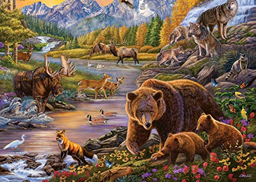 Ravensburger Wilderness 500 Piece Large Format Jigsaw Puzzle for Adults – 16790 – Every Piece is Unique, Softclick Technology Means Pieces Fit Together Perfectly