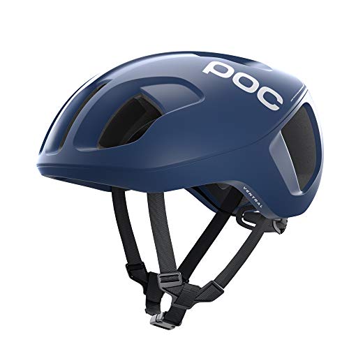 POC, Ventral Spin, Cycling Helmet, Large, Lead Blue Matte