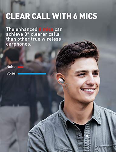 dyplay True Wireless Earbuds 35dB Active Noise Cancelling with ANC Transparent Mode Bluetooth 5.0 Earbuds, 6 Built-in Mics for Clear Calls, Immersive Stereo Sound, USB-C Charging Case, Touch Control | The Storepaperoomates Retail Market - Fast Affordable Shopping
