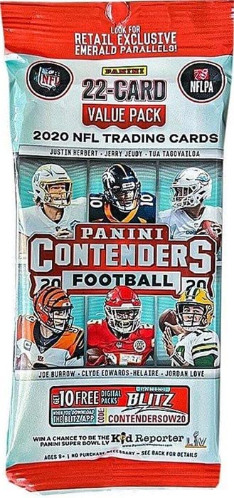 2020 Panini Contenders Football VALUE pack (22 cards/pack) | The Storepaperoomates Retail Market - Fast Affordable Shopping