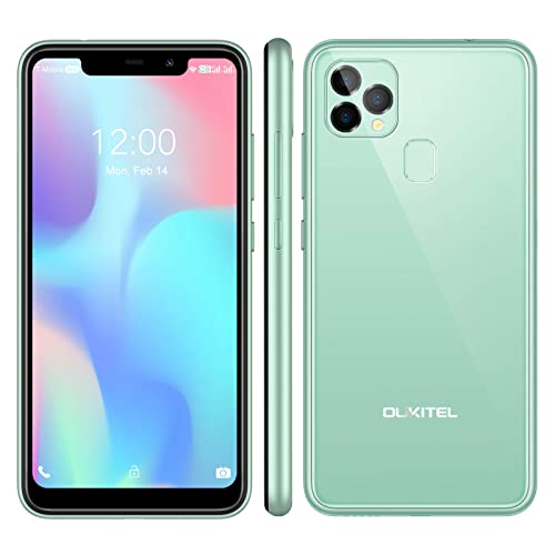 OUKITEL C22 Unlocked Cell Phones (2021 New) 128GB/4GB Android 10 Unlocked Smartphones with 256GB Expandable 5.86” 4000mAh Face ID + Fingerprint GSM 4G LTE Dual Sim International Version