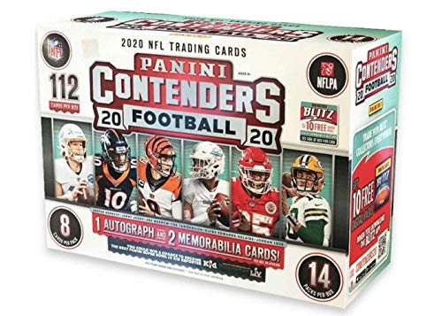 2020 Panini Contenders NFL Football MEGA box (14 pks/bx)