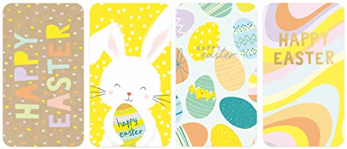 Pack of 4 Easter Money Wallets Cute Designs for Gift Cards Vouchers